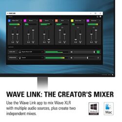 Elgato Wave XLR - Audio Mixer and 75 db Preamp for XLR Mic to USB-C, Control Interface with 48V Phantom Power, Tap-to-Mute, Digital Mixing Software for Streaming, Recording, Podcasting on Mac and PC - Image 8