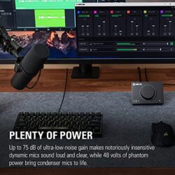 Elgato Wave XLR - Audio Mixer and 75 db Preamp for XLR Mic to USB-C, Control Interface with 48V Phantom Power, Tap-to-Mute, Digital Mixing Software for Streaming, Recording, Podcasting on Mac and PC - Image 5